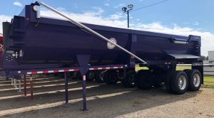 Purple 2020 Brazos 28'x48" Pit Viper End Dump